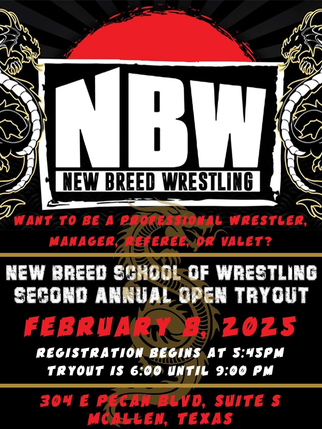 NBW 2nd Annual Open Tryouts 