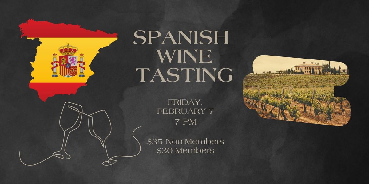 Spanish Wine Tasting