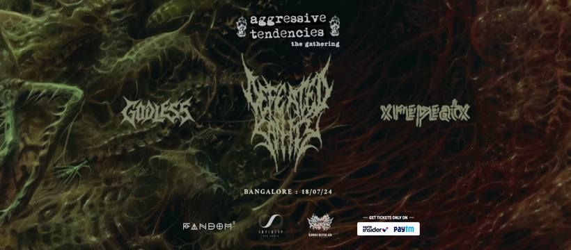 AGGRESSIVE TENDENCIES - The Gathering [Blr] ft. Defeated Sanity, GODLESS & XrepeatX