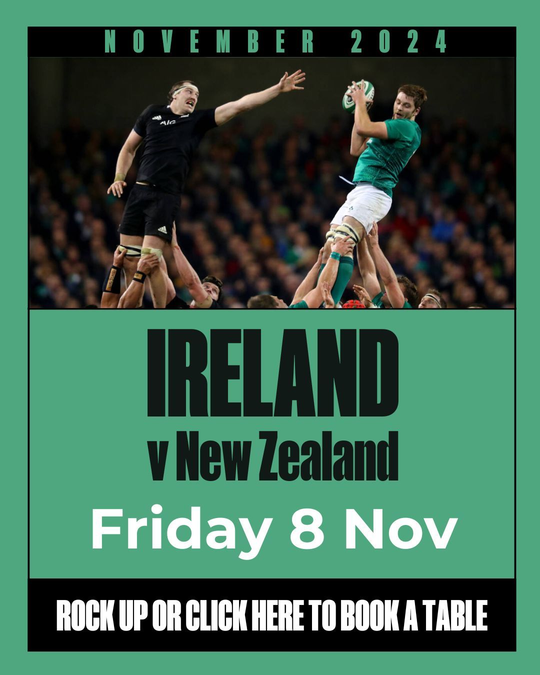 Ireland v New Zealand