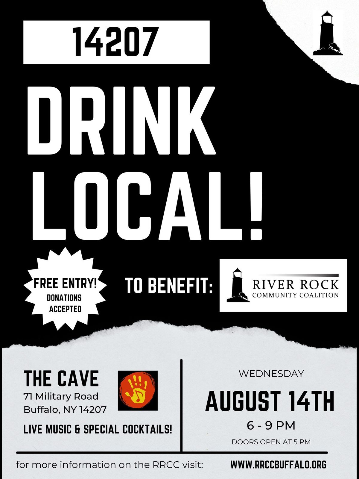 Drink Local 14207 at the Cave featuring Justin Rizzo