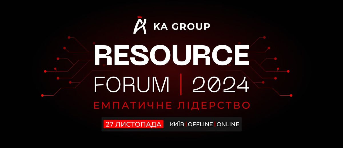 RESOURCE BUSINESS FORUM'2024