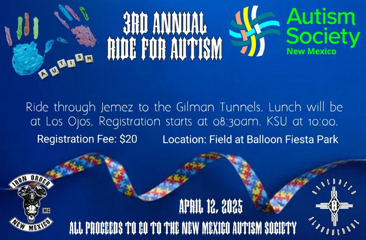 3rd Annual Ride for Autism