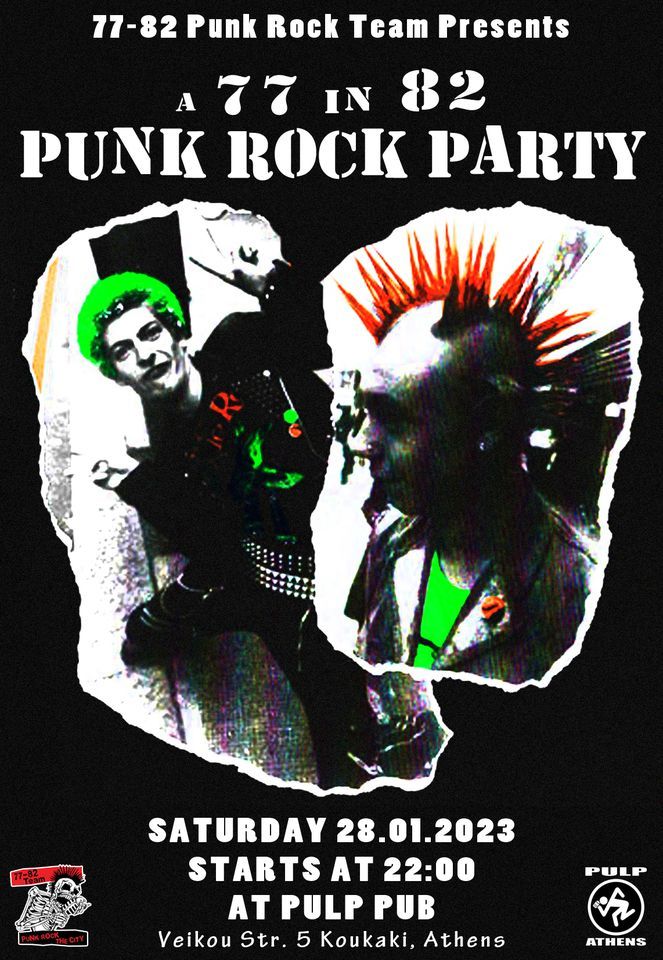 PUNK ROCK PARTY BY  77-82 PUNK ROCK TEAM