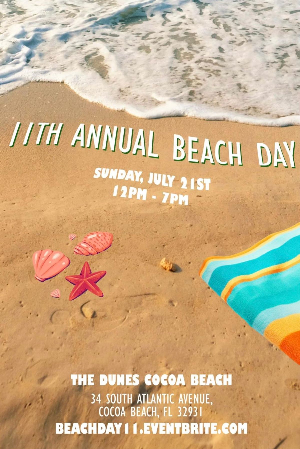 11th Annual Beach Day at The Dunes in Cocoa Beach