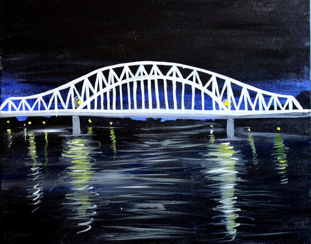 East Dubuque Bridge Paint Party!