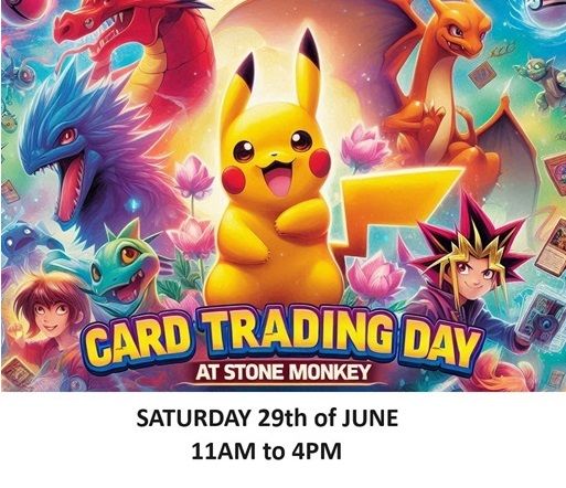 Stone Monkey - Card Trade Day