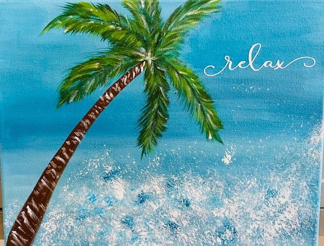 **7 SPOTS LEFT** Paint, Sip & "Relax" at Tidal Creek Brewhouse