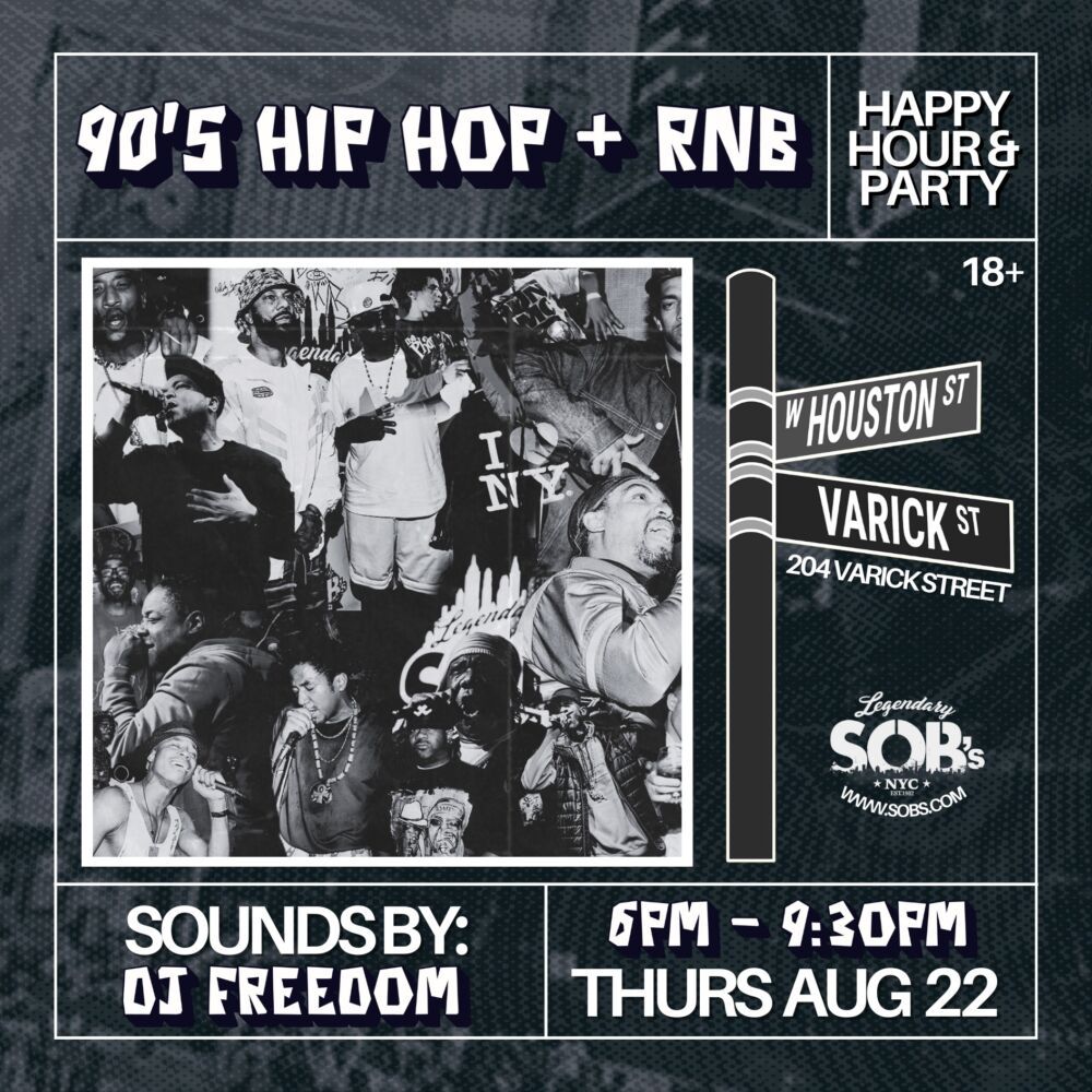 90s Theme Hip-Hop and R&B Party