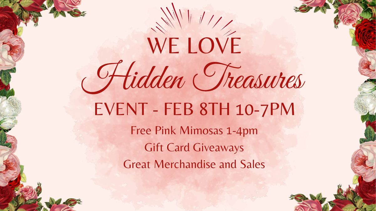 We Love Hidden Treasures Event