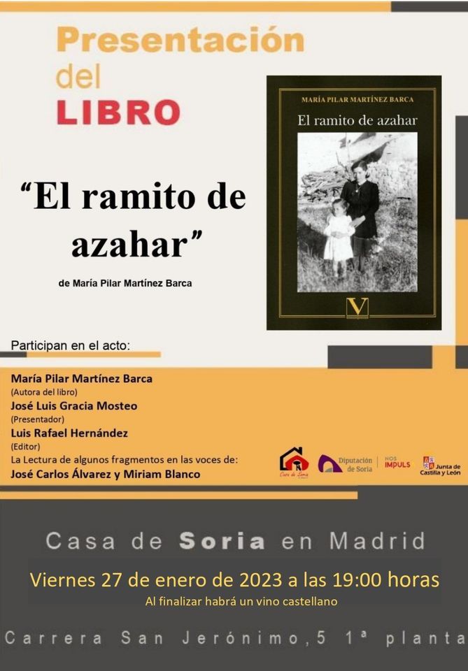 Presentaci\u00f3n de El ramito de azahar en Madrid