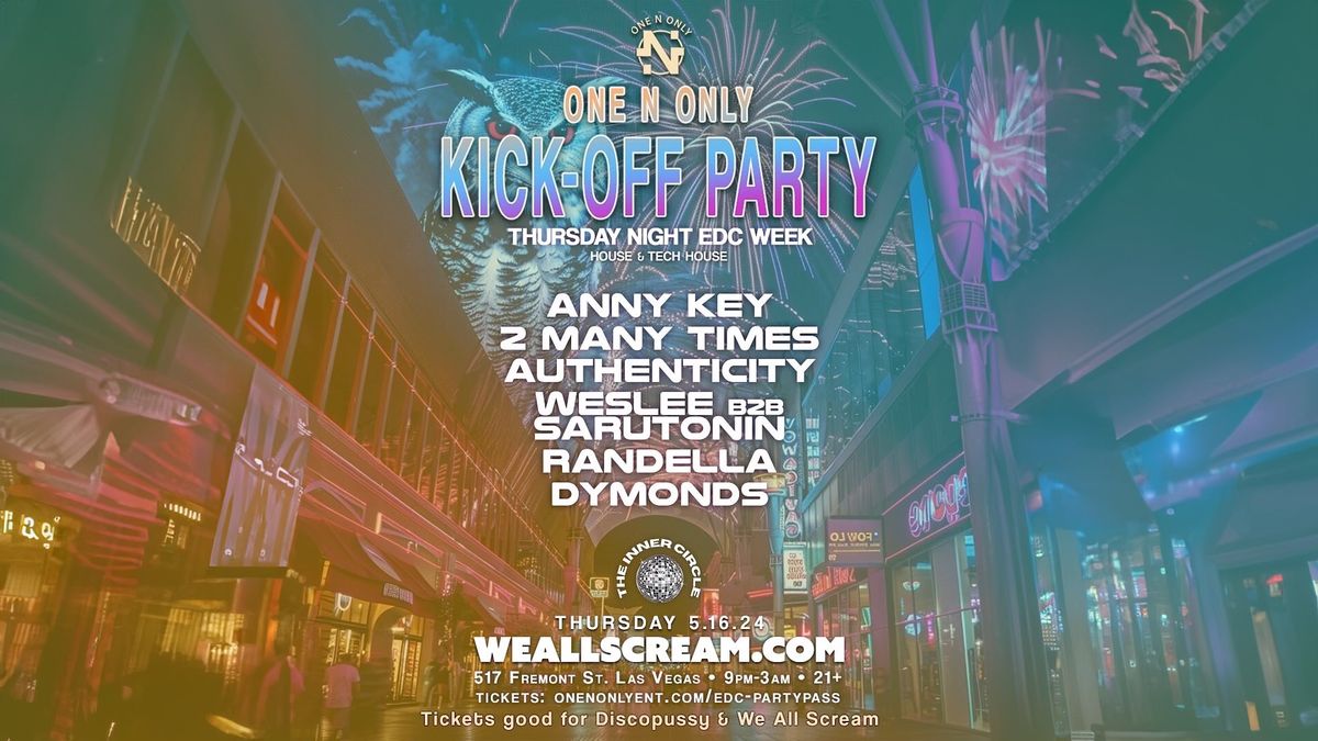 One N Only Weekend Party Pass Events During EDC Week