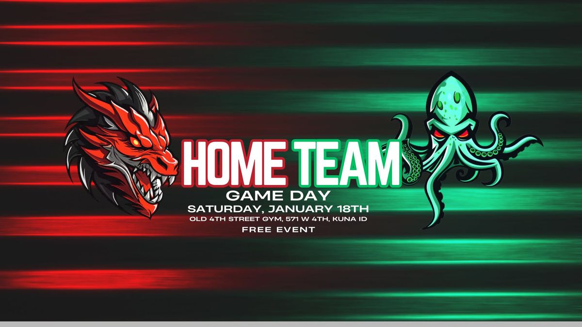 Home Team Game Day - Dragons vs Krakens