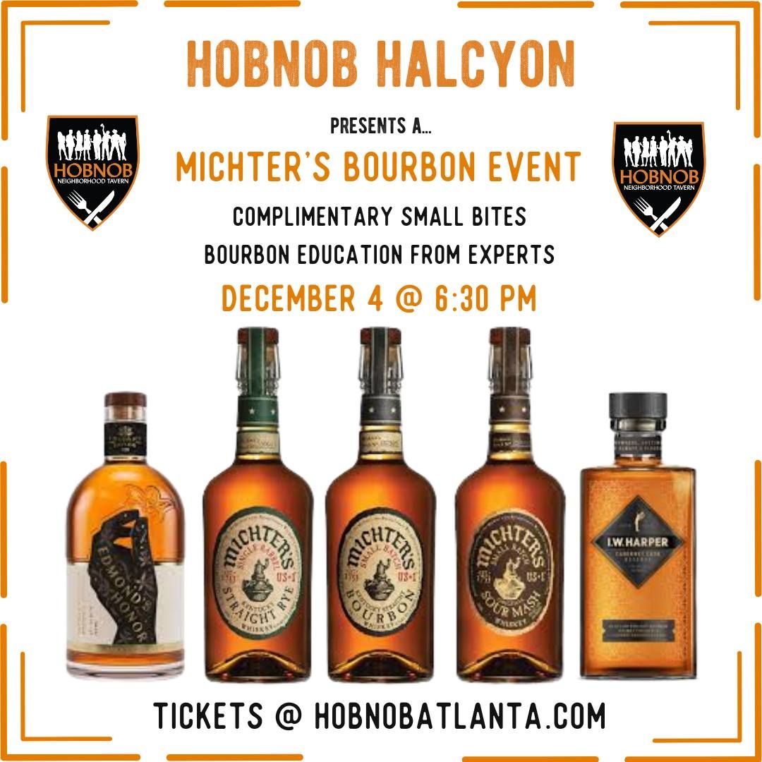 HOBNOB Halcyon Monthly Bourbon Club Meeting 