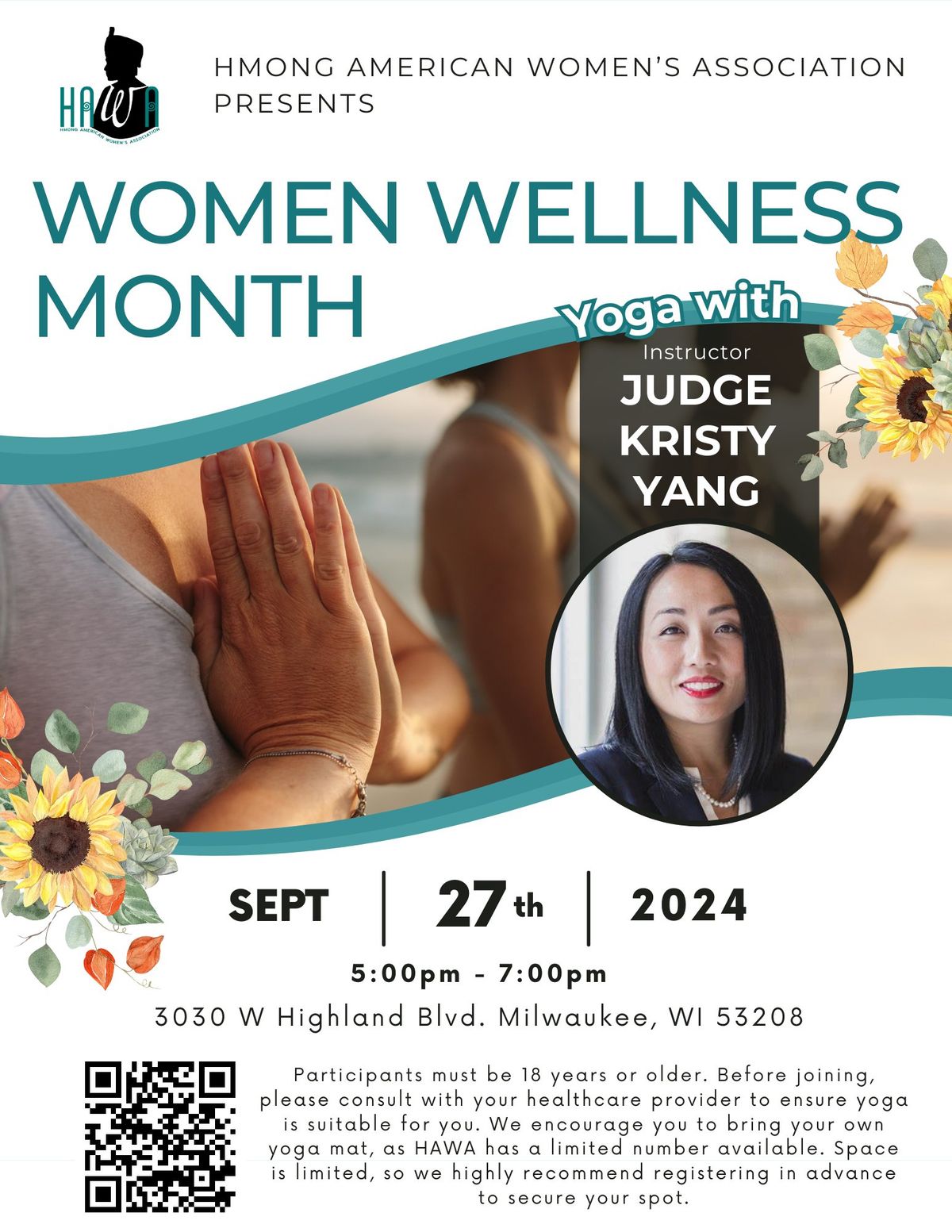 Yoga with Judge Kristy Yang