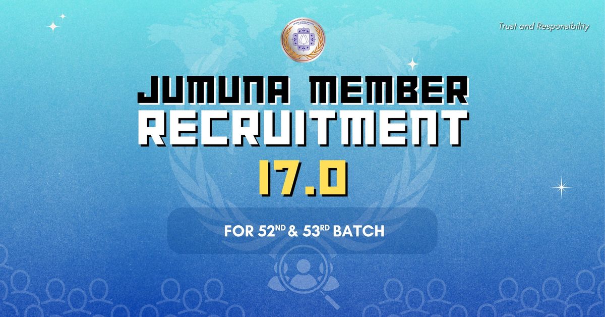 JUMUNA Member Recruitment 17.0