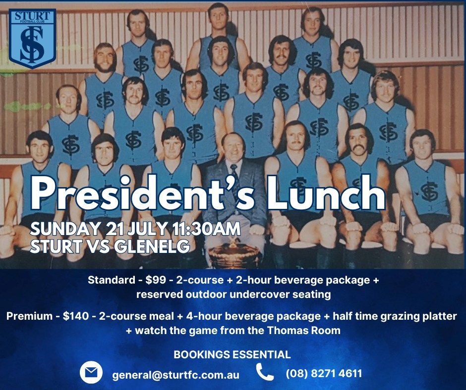 President's Lunch - 1974 Premiership Reunion