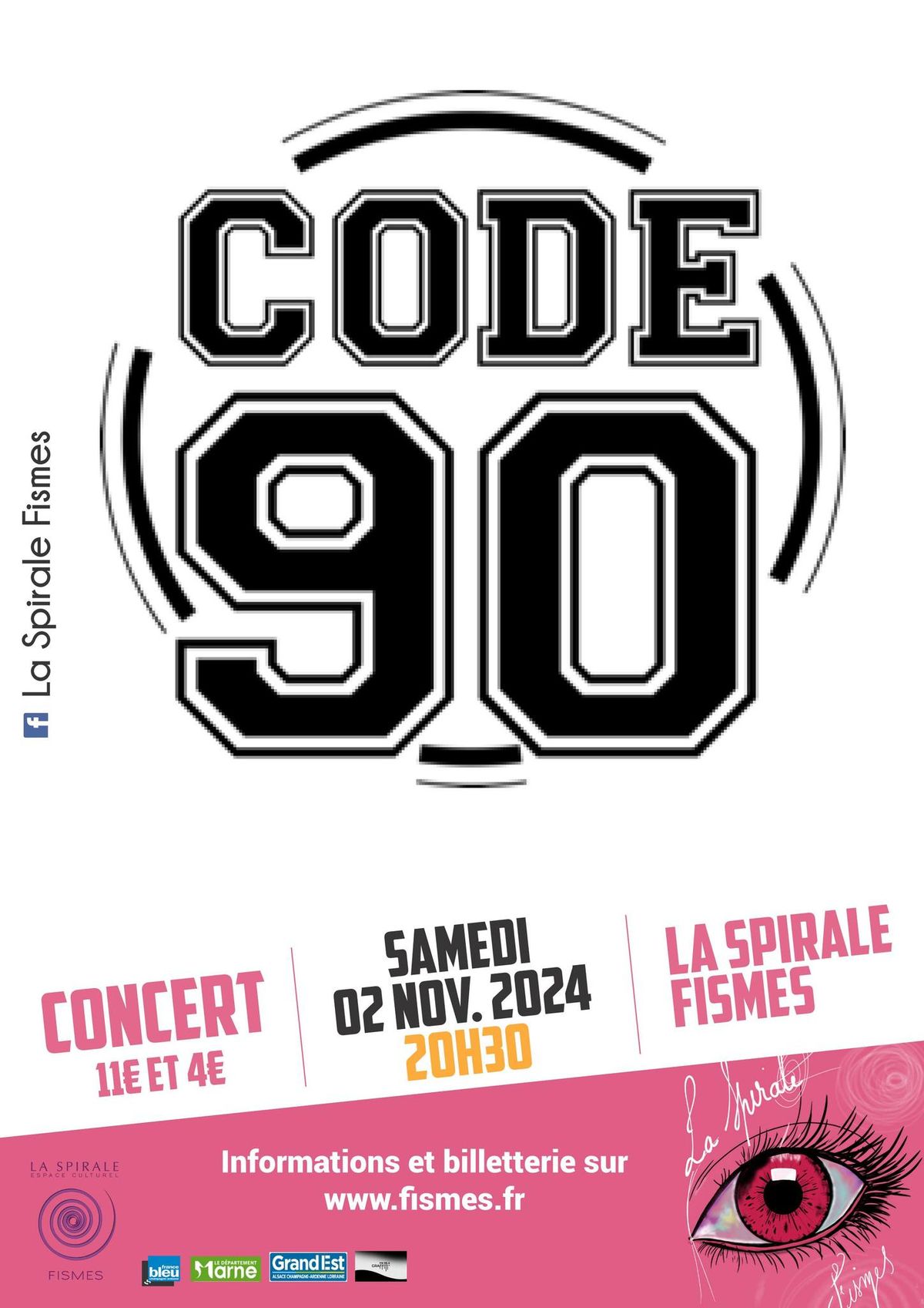 Code 90 - concert - la Spirale