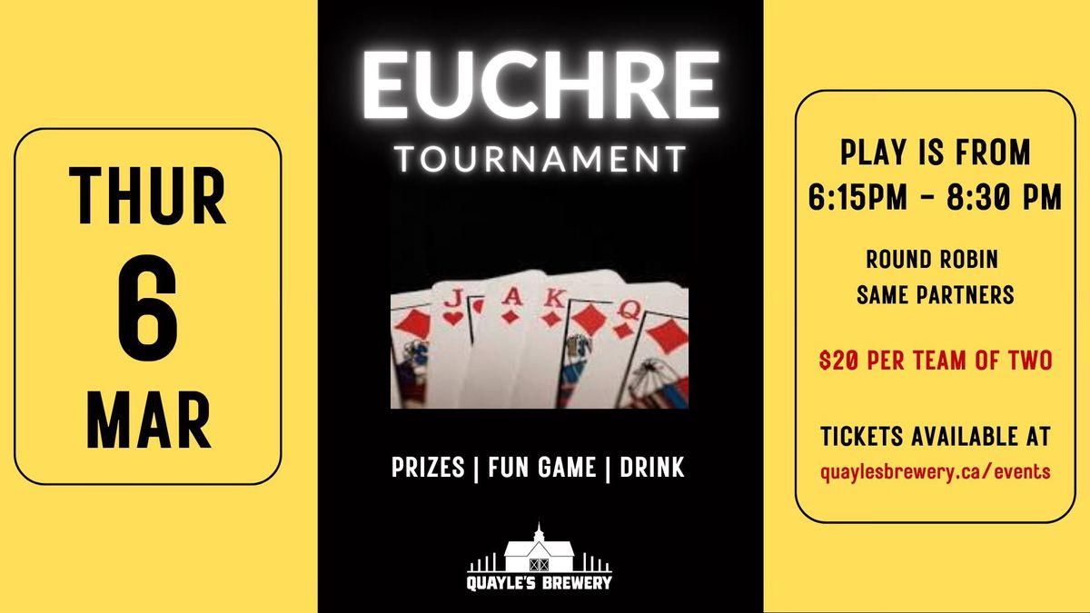 Euchre Tournament