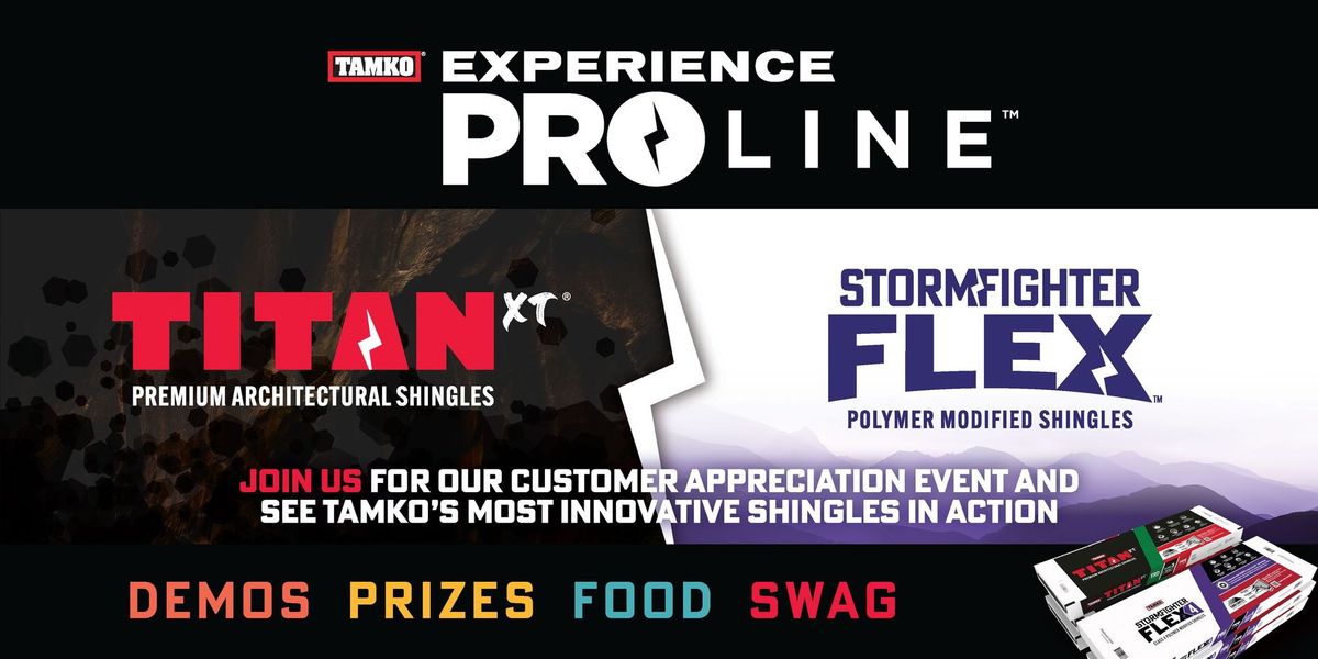 Experience Proline- Detroit, MI Shingle Demo Event