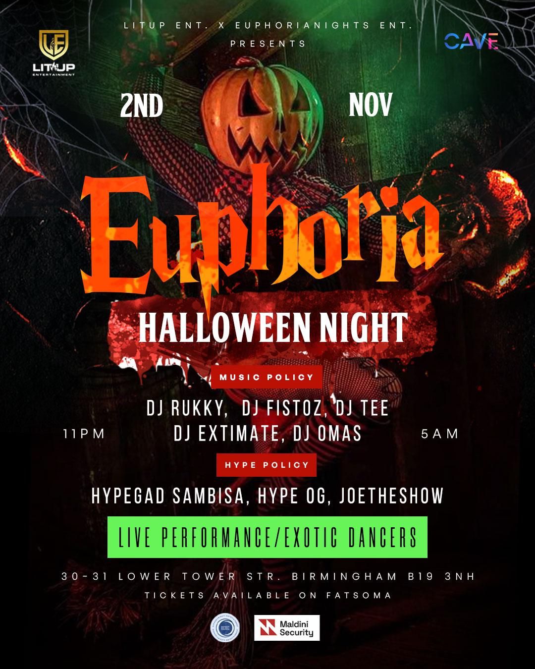 EUPHORIA - HALLOWEEN PARTY \ud83c\udf83 