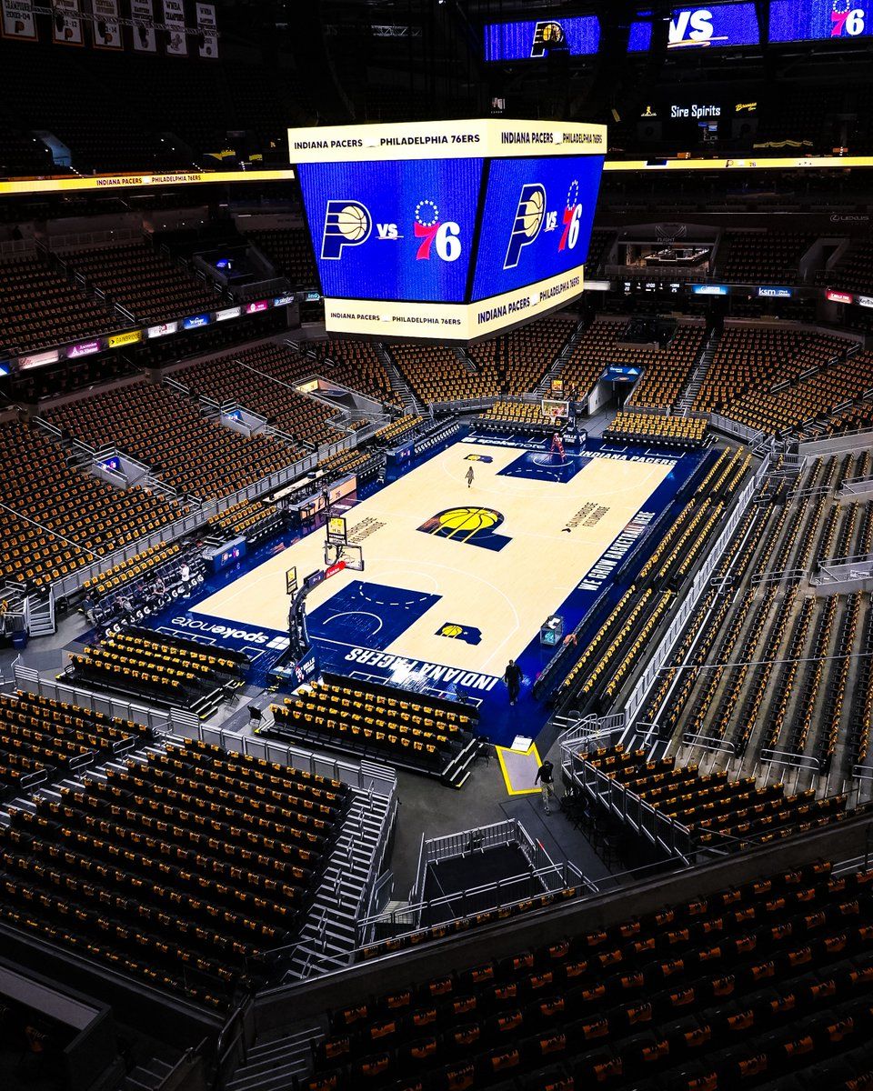 Indiana Pacers at Philadelphia 76ers at Xfinity Mobile Arena