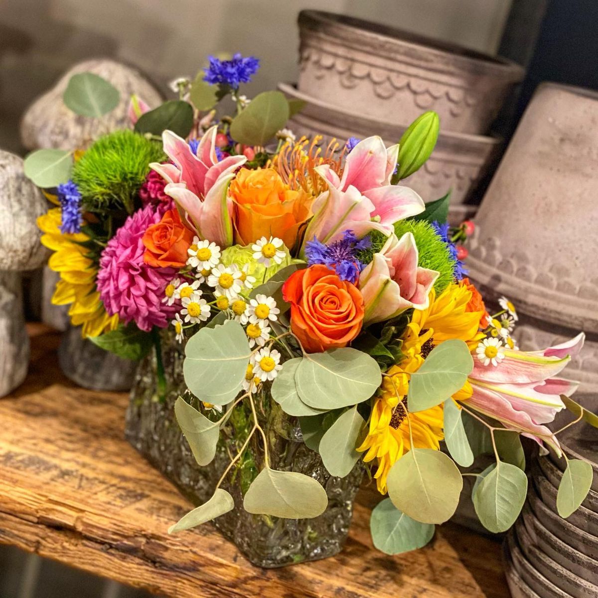 Floral Design Class at Rookwood Pottery