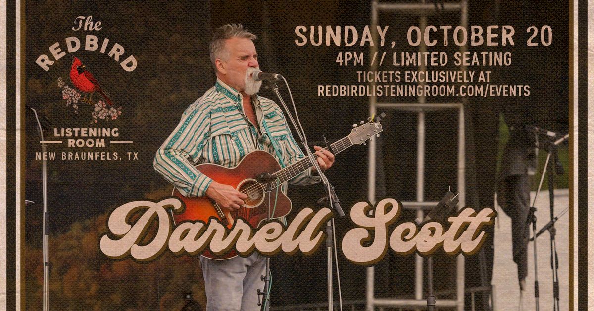 Darrell Scott @ The Redbird - 4 pm