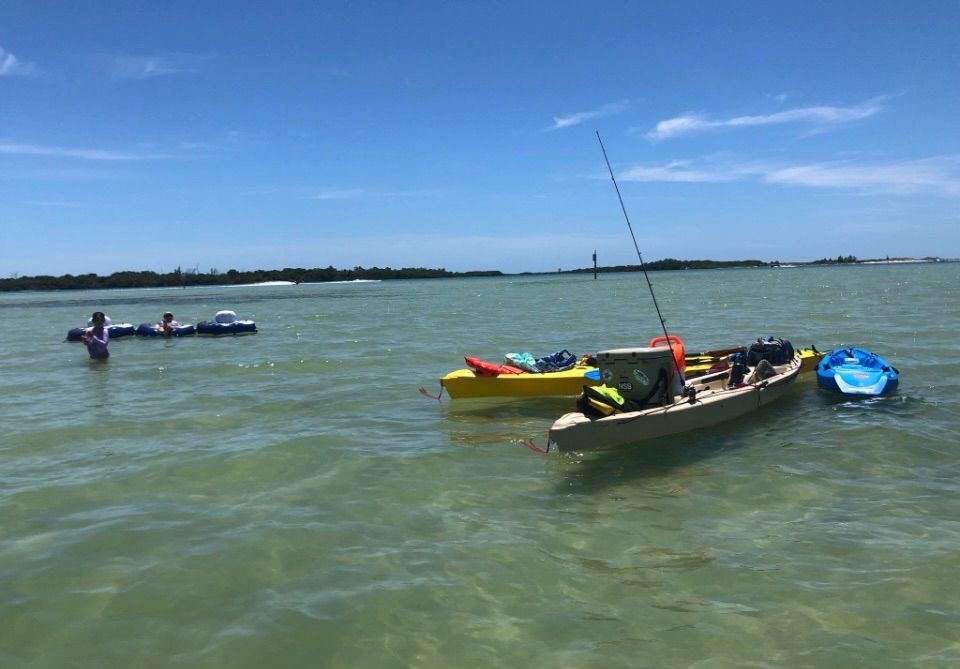 Kayak Camping-Shell Island Fort Desoto-Primative