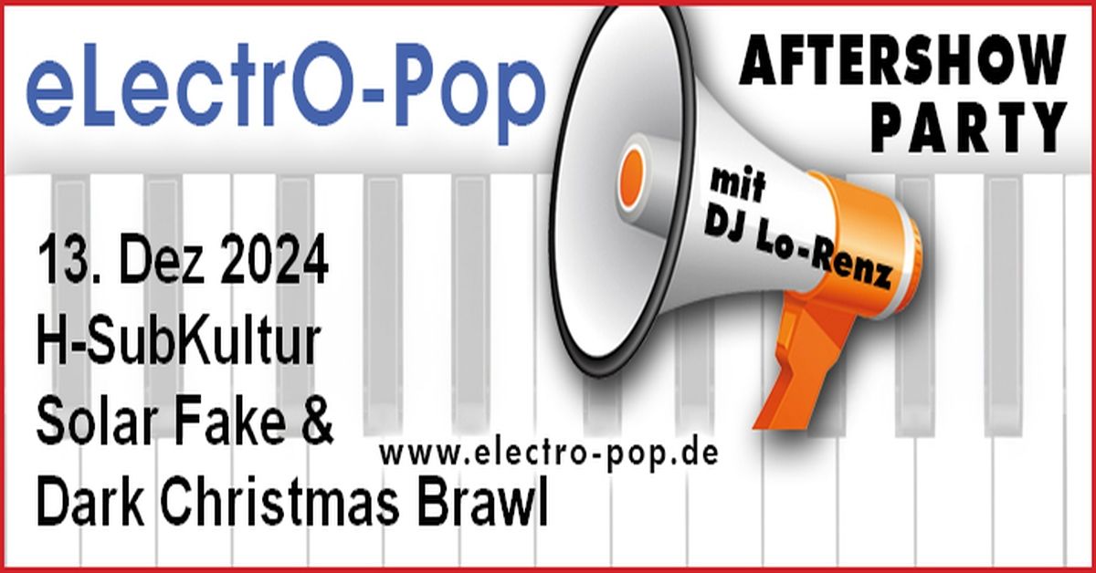 Dark Christmas Brawl & Solar Fake Hannover Aftershowparty 13.Dez 2024 J Lo-Renz