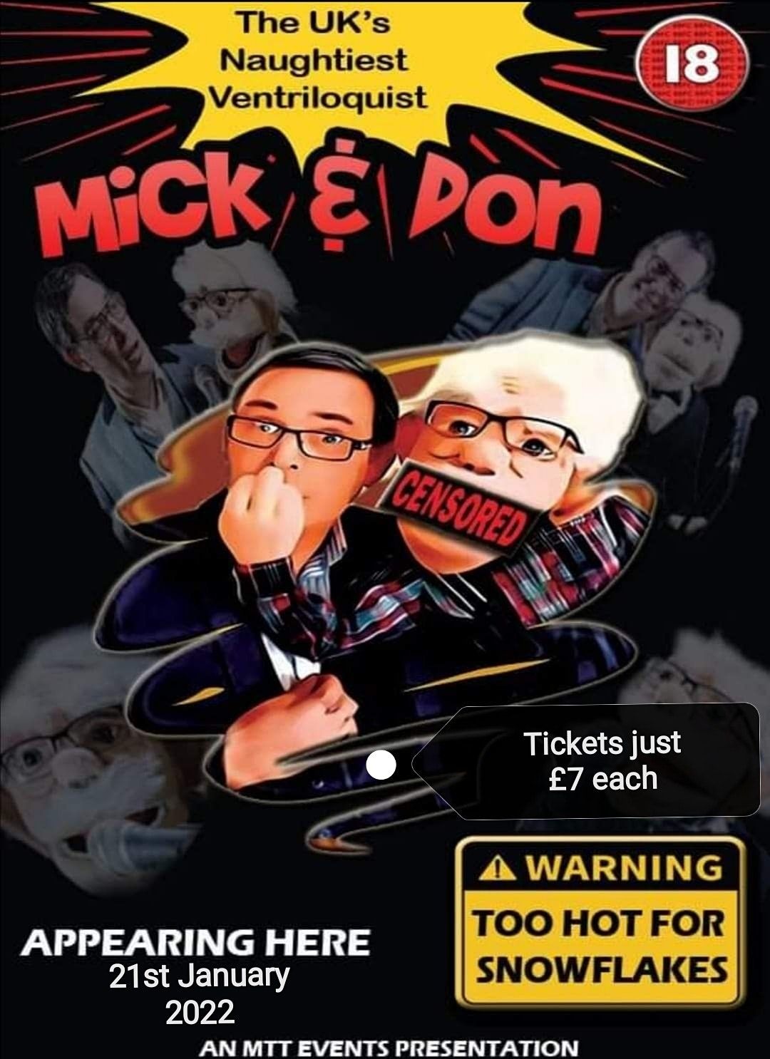 Mick & Don - The UKs Naughtiest Ventriloquist Show