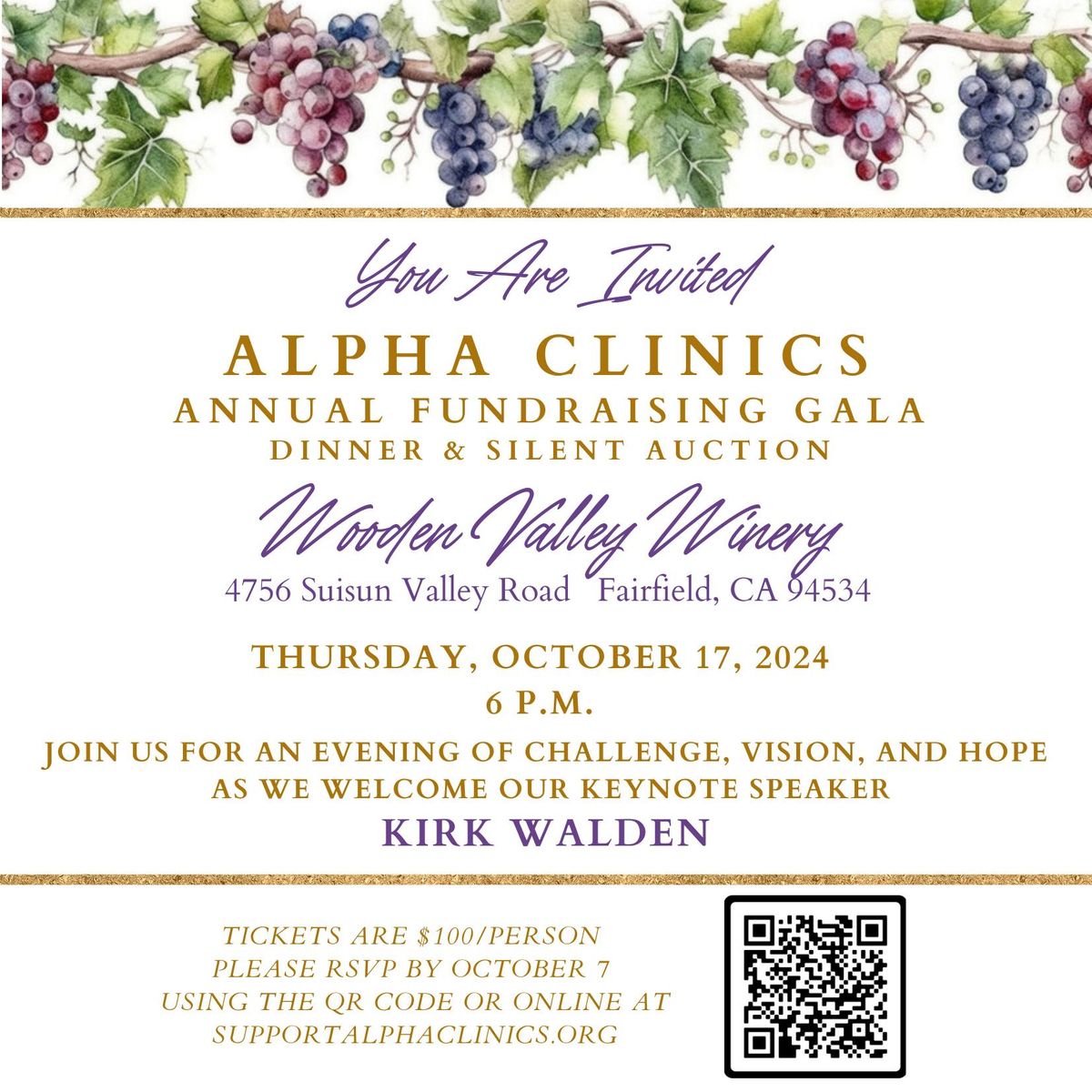 Alpha's Annual Fundraiser