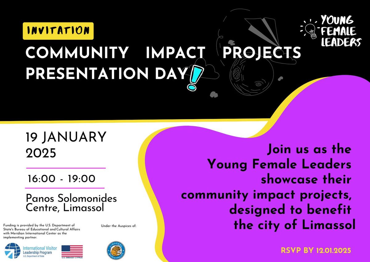 Young Female Leaders - Community Impact Projects | Presentation Day