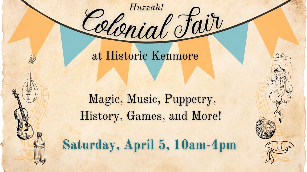 Colonial Fair at Historic Kenmore