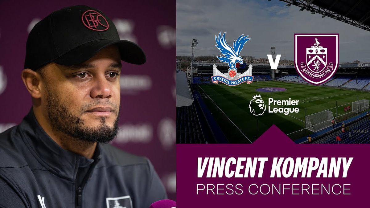 Crystal Palace FC vs Burnley FC at Selhurst Park Stadium