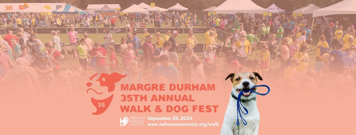 35th Annual Margre Durham Walk & Dog Fest!