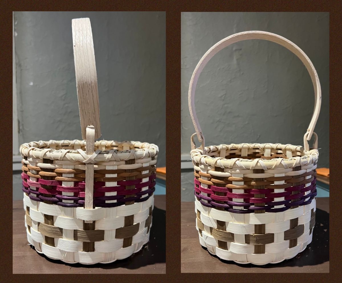 Fall Harvest Basket with Swing Handle