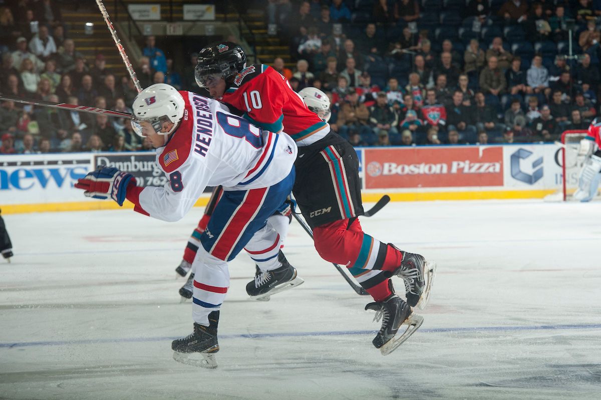 Kelowna Rockets at Spokane Chiefs