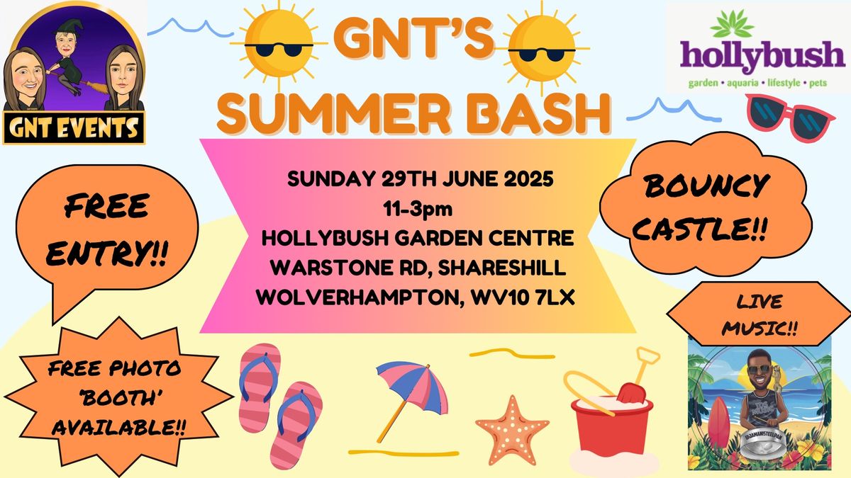 GNT\u2019S SUMMER BASH