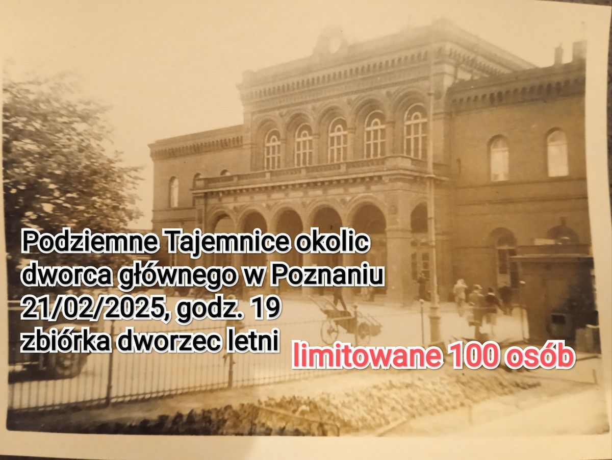 Podziemne Tajemnice okolic dworca, 14 miejsc wolnych