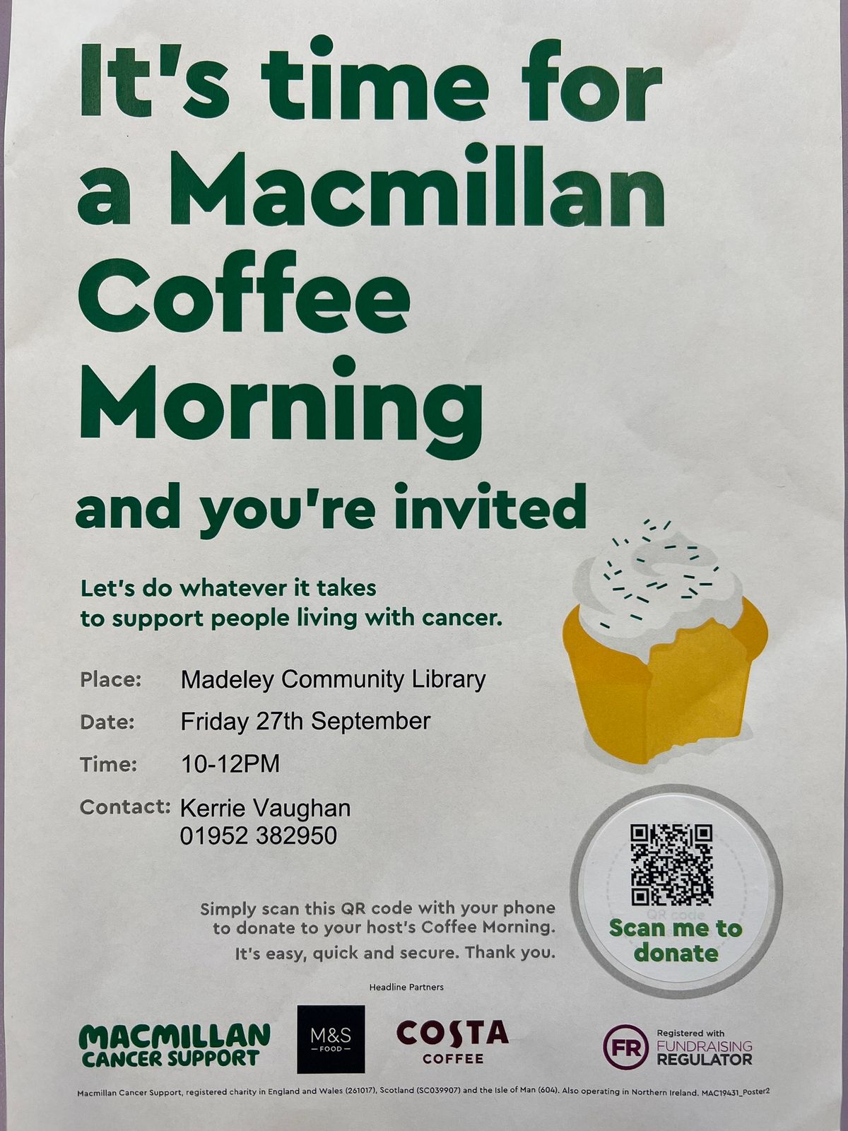 Macmillan Coffee Morning