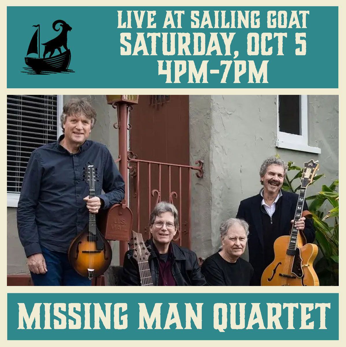 Missing Man Quartet - Live at Sailing Goat