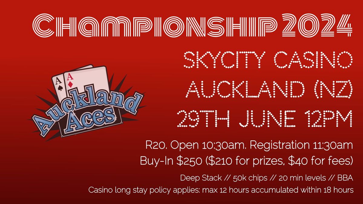 NZ Deaf Poker Championship 2024
