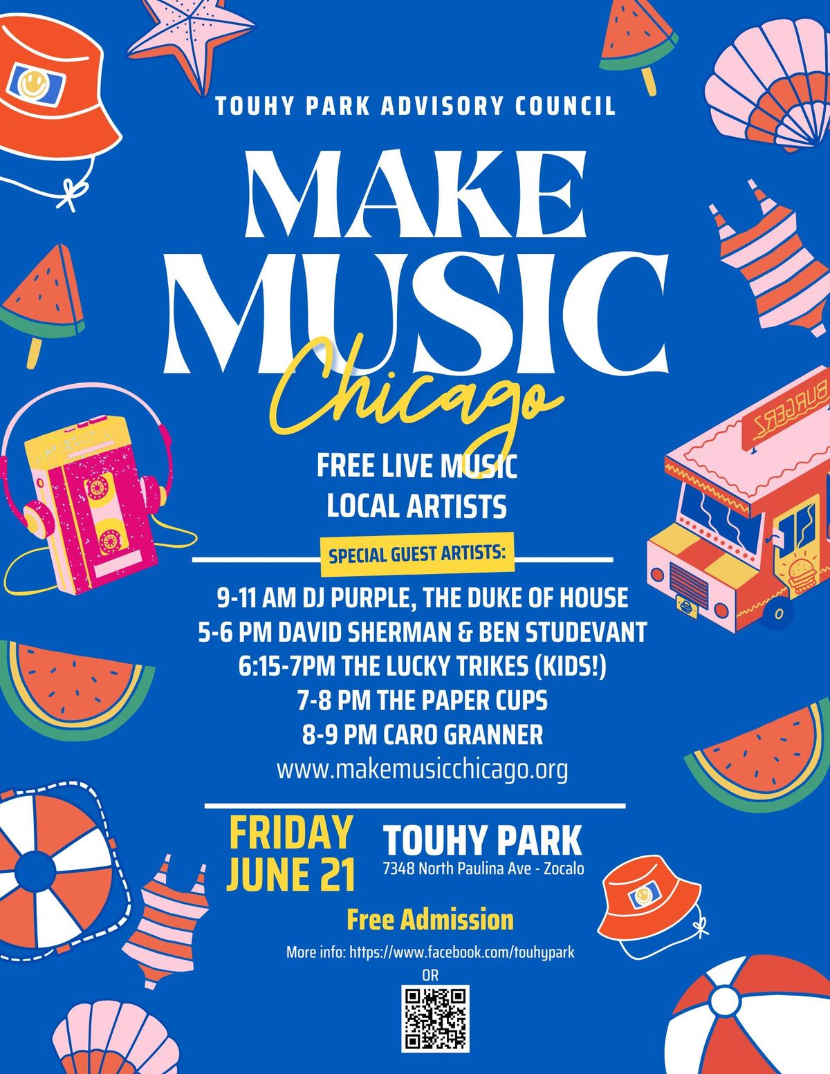 Make Music Chicago @Touhy Park