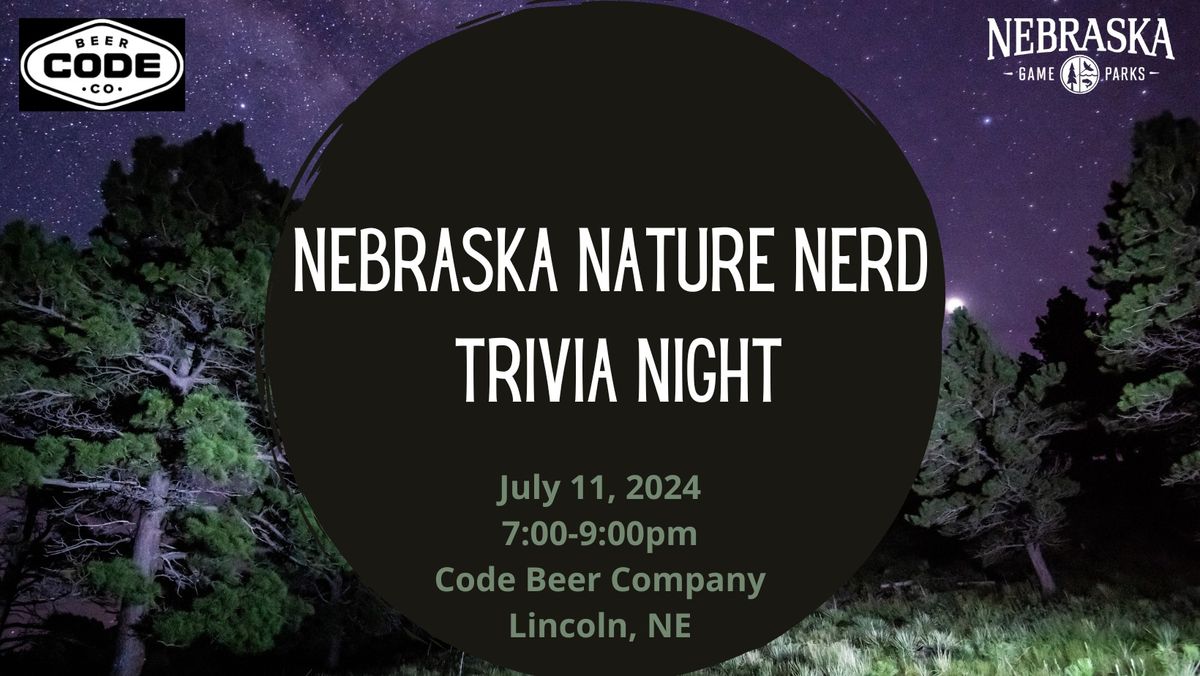 Nebraska Nature Nerd Trivia Night