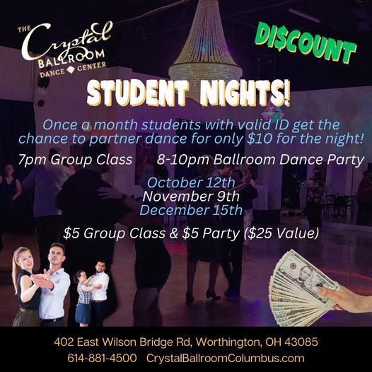 Student Discount Night