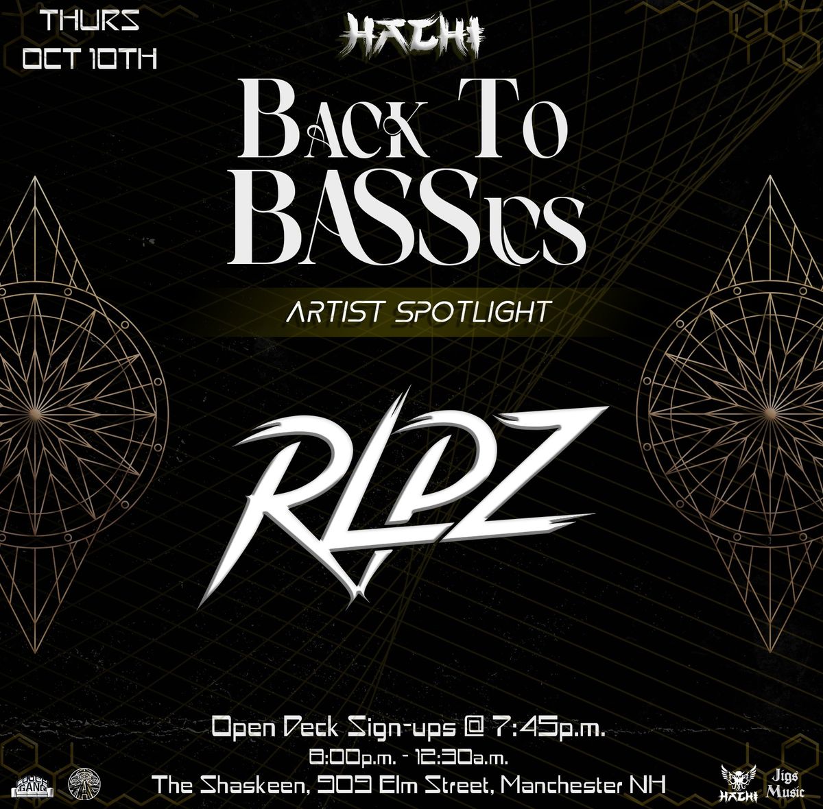 Hachi presents: Back to BASSics Feat. RLPZ