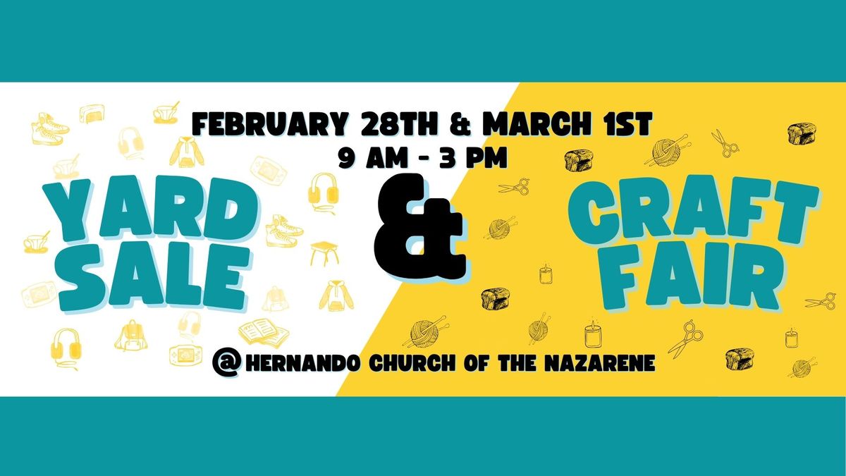 Yard Sale and Craft Fair