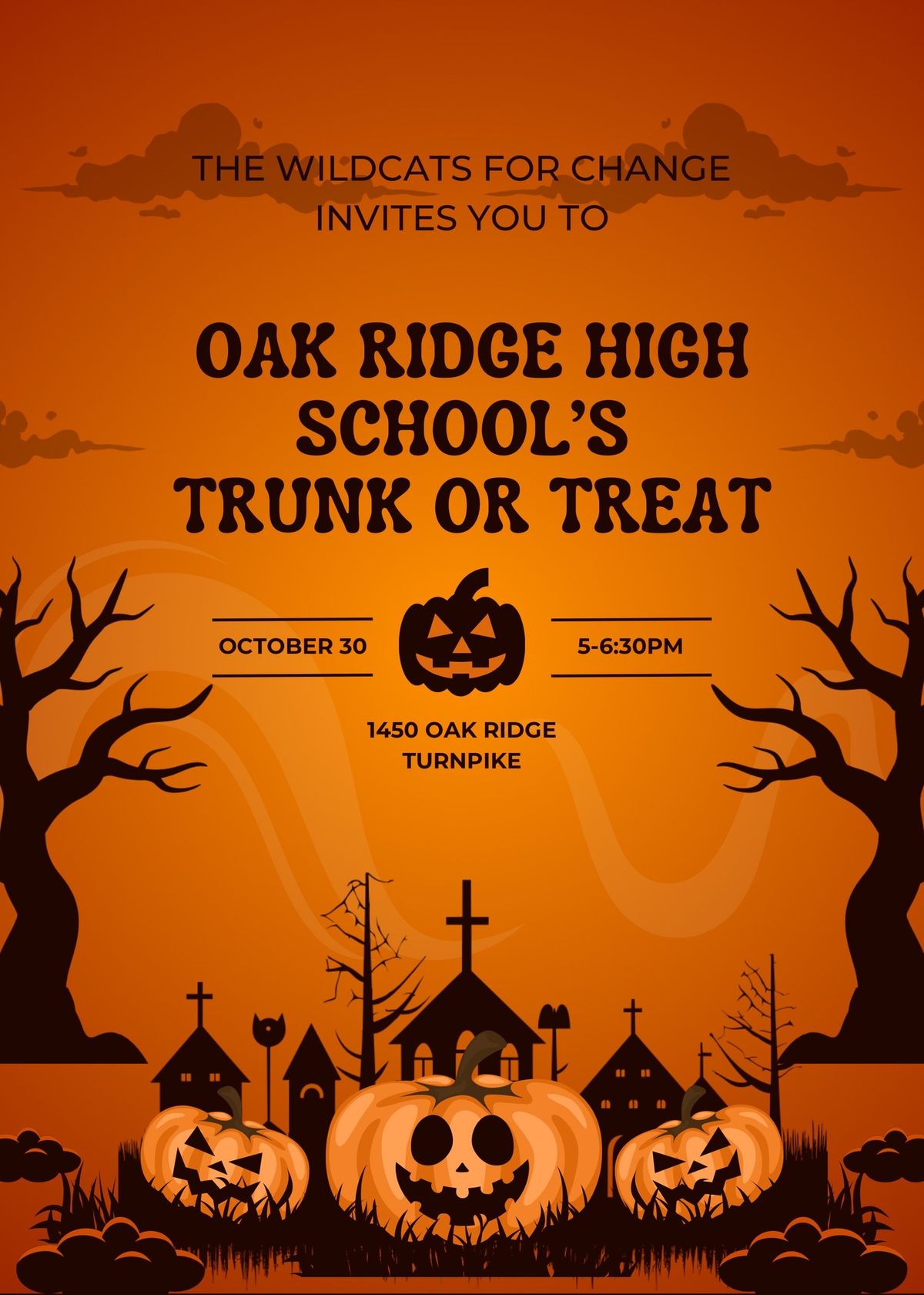 ORHS TRUNK OR TREAT