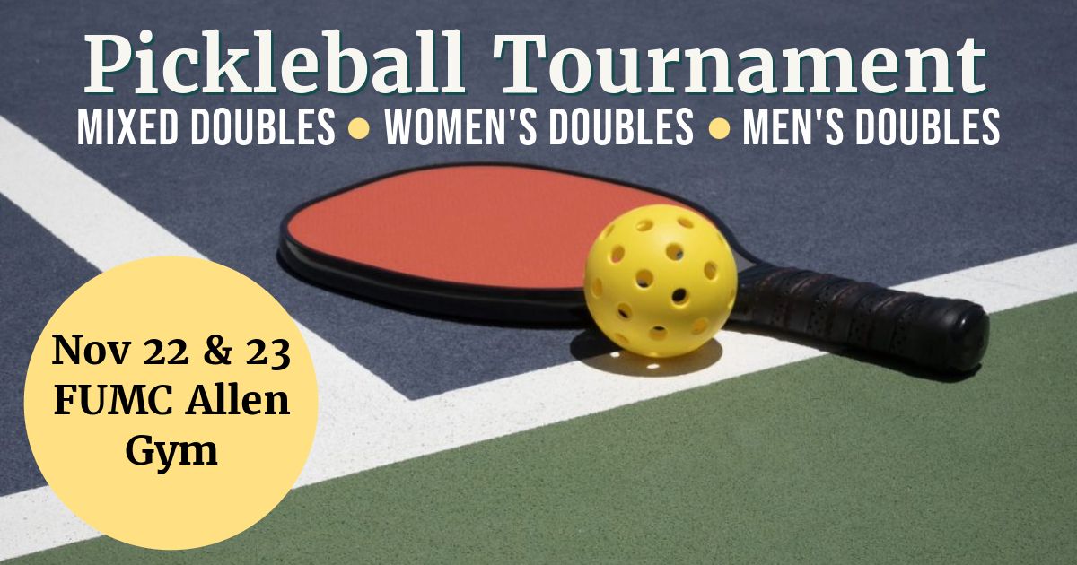 Pickleball Tournament